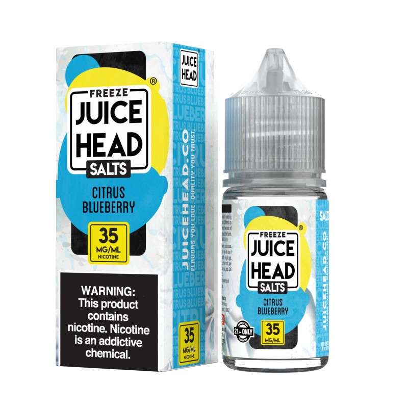 Juice Head Salts Citrus Blueberry FREEZE 30mL, juice head freeze